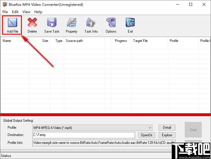 Bluefox MP4 Video Converter下载,视频转换,格式转换